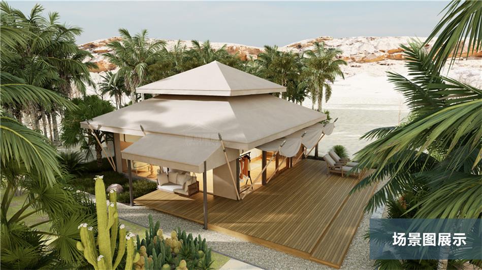 比如县野奢帐篷露营